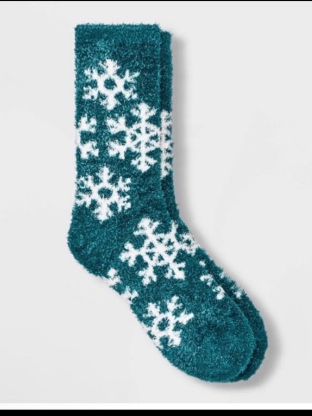 A New Day Snowflake Cozy Crew Socks
